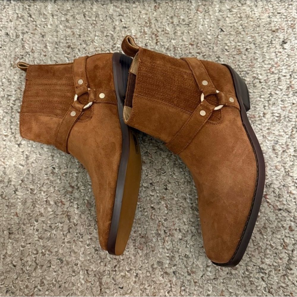 Madewell western style ankle boots - size 9